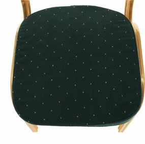 Rákásolható szék, zöld/arany festés, ZINA 3 NEW