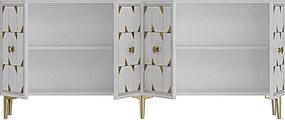Moka 180 - White, Gold