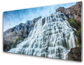 Akrilüveg fotó vízesés Természet 125x50 cm