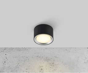NORDLUX 47540103 FALLON Hengeres Mennyezeti Lámpa Fekete LED IP20