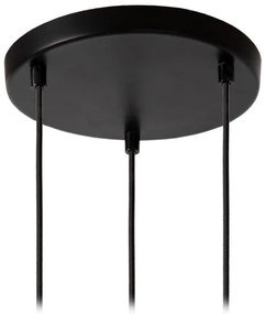 Lucide 46413/13/65 - Csillár zsinóron MEDINE 3xE27/40W/230V füstös