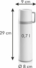 Tescoma CONSTANT CREAM termosz bögrével 0,7 l, 0,7 l