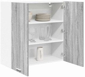 Függő szekrény Riga Szürke Sonoma 80 x 31 x 80 cm Faanyag