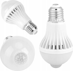 Led Izzó E27 7W 6000-6500k infravörös Pir Mozgásérzékelővel