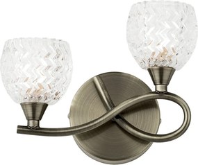 Endon BOYER BOYER-2WBAB-R Fali lámpa 2x33W/G9 IP20