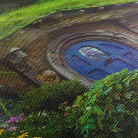 Kép - Hobbitfalva (70x50 cm)