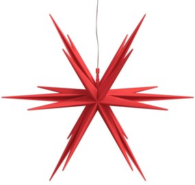 összecsukható piros karácsonyi lámpa LED-del 43 cm