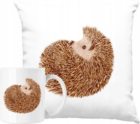 Bögre Szett Párna Sündisznó Szép Virágok 4 Ötlet Ajándék