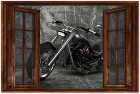 Poszterek 90x60 Klasszikus chopper motor