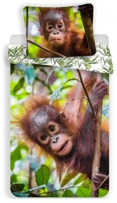 Orangután ágyneműhuzat erdő 140x200cm 70x90cm