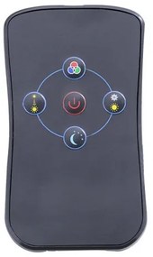 Leuchten Direkt 14241-16 - LED RGB Dimmelhető lámpa SKYLER LED/5,6W/230V + távirányító