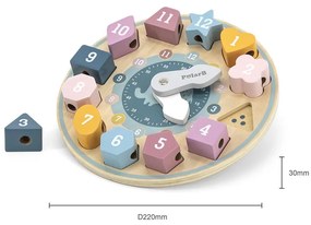 Fa óra Viga kirakós játék