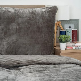 4Home mikroflanel ágyneműhuzat szürke, 140 x 200 cm, 70 x 90 cm, 140 x 200 cm, 70 x 90 cm
