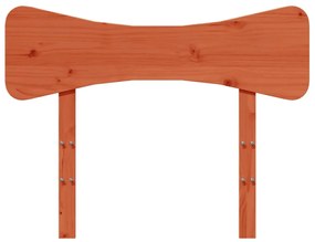 viaszbarna tömör fenyőfa fejtámla 90 cm