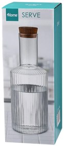 4Home Serve üvegkaraffa parafa dugóval , 1 l