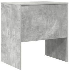 Íróasztal Beton szürke MDF beton hatású 70 x 50 x 76 cm Egyszerű