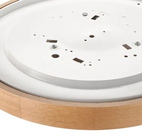 Brilagi - LED mennyezeti lámpa CARVALHO SLIM 3xE27/60W/230V tölgy pr. 47 cm