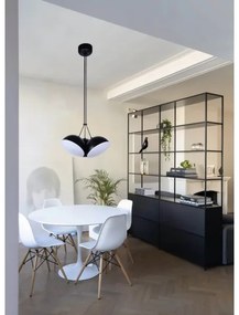 Klausen 143000 - LED Csillár zsinóron CROWD 3xLED/20W/230V fekete