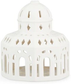 Lighthouse fehér karácsonyi kerámia gyertyatartó, ø 12 cm - Kähler Design