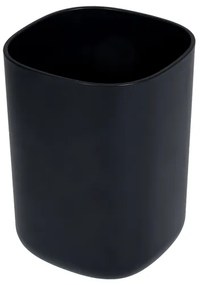 Erga Zelda, álló fogkefe pohár, matt fekete, ERG-08286