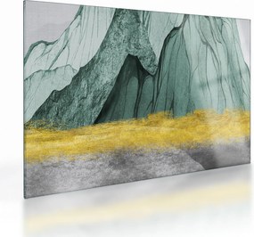 Üveg kép - Smaragdhegység N⁰3 (70x50 cm)