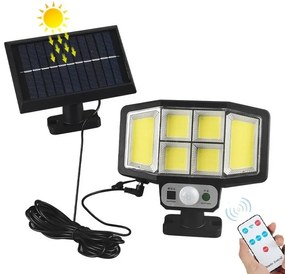 Napelemes lámpa PIR mozgásérzékelővel - 146 COB