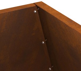 Tűzrakó Barna 50 x 50 x 100 cm Acél