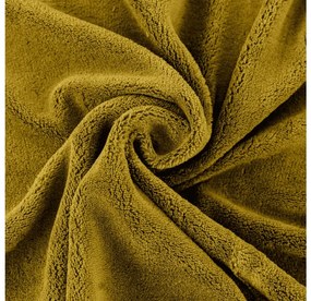 Mikroplüss ágyneműhuzat MUSTERO olíva Ágyneműhuzat mérete: 2 db 70 x 90 cm | 200 x 220 cm