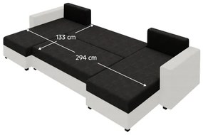 Univerzális ülőgarnitúra Timotej (cornet 10 + öko-bőr d511 + cornet 18). 1064105