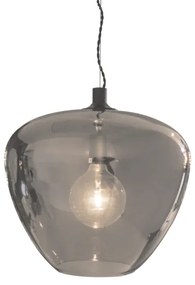 ByRydens 4200870-4505 - Csillár zsinóron BELLISSIMO 1xE27/8W/230V füstös/fekete