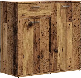 vidaXL antik fa színű szerelt fa tálalószekrény 80 x 36 x 75 cm