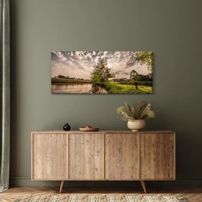 Természet kép sugarakkal (120x50 cm)