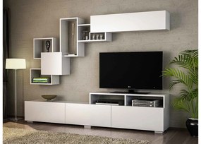 Design TV szekrény szett Ikaia fehér