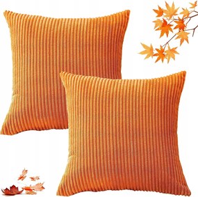 Őszi Flanel Puha Párnahuzat 45x45 CM Ősz 2 Db