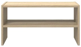 sonoma tölgy cipőtartó állvány halmozható 60 x 30 x 30,5 cm