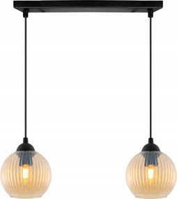 Mennyezeti FĂŒggĆlĂĄmpa CsillĂĄr ĂtkezĆ Konyha Dupla Ăveg Gömbök E27