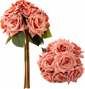 Mesterséges Virágok Rózsák gallyak, mint egy élő csokor a nappaliba ajándék emlékmű