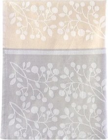 Konyhai törlőkendő pamut gyöngy 50x70 homokszínű