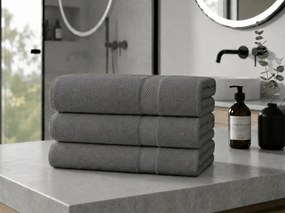 CLARYSSE ELEGANCE törölköző 60x110 cm szürke, 100% pamut