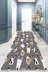 Chiens előszobaszőnyeg, 80×300 cm
