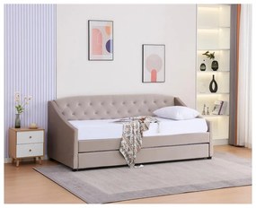 Széthúzható ágy 90 cm Asesorar (barnaszürke)  . 1116213