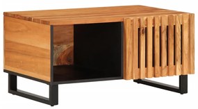 tömör akácfa dohányzóasztal 80 x 51 x 40 cm