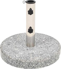 vidaXL kerek gránit napernyő talp 20 kg
