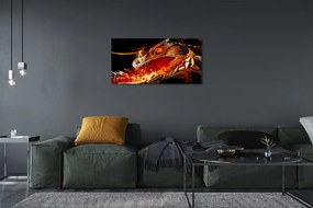 Canvas képek Tűzokádó sárkány 140x70 cm