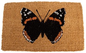 Pillangó mintás kókuszrost lábtörlő, 75 x 45 cm