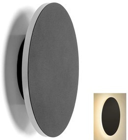 Aigostar B.V. Aigostar - LED Fali lámpa LED/6,5W/230V 3000K 18 cm fekete B10303H83