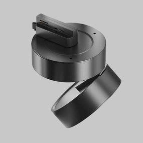 TR007-1-18W3K-B-1 ONDA Alumínium Sín lámpafej Fekete Színű LED 18 W 3000 Kelvin 1370 Lumen IP20