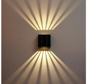 Brilagi Brilagi - LED Napelemes fali lámpa BLOCK LED/2W/3,7V IP44 BG1485