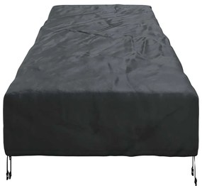 Kültéri bútor takaró Fekete 195 x 76 x 82 cm 210D oxford szövet