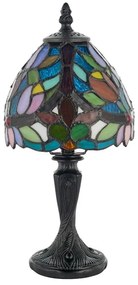 Endon 64331 - Tiffany SYLVETTE asztali lámpa 1xE14/40W/230V, átmérő 15 cm